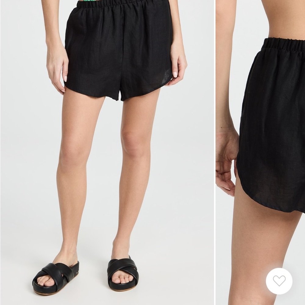 Vitamin A Black High Waist Women's Shorts
